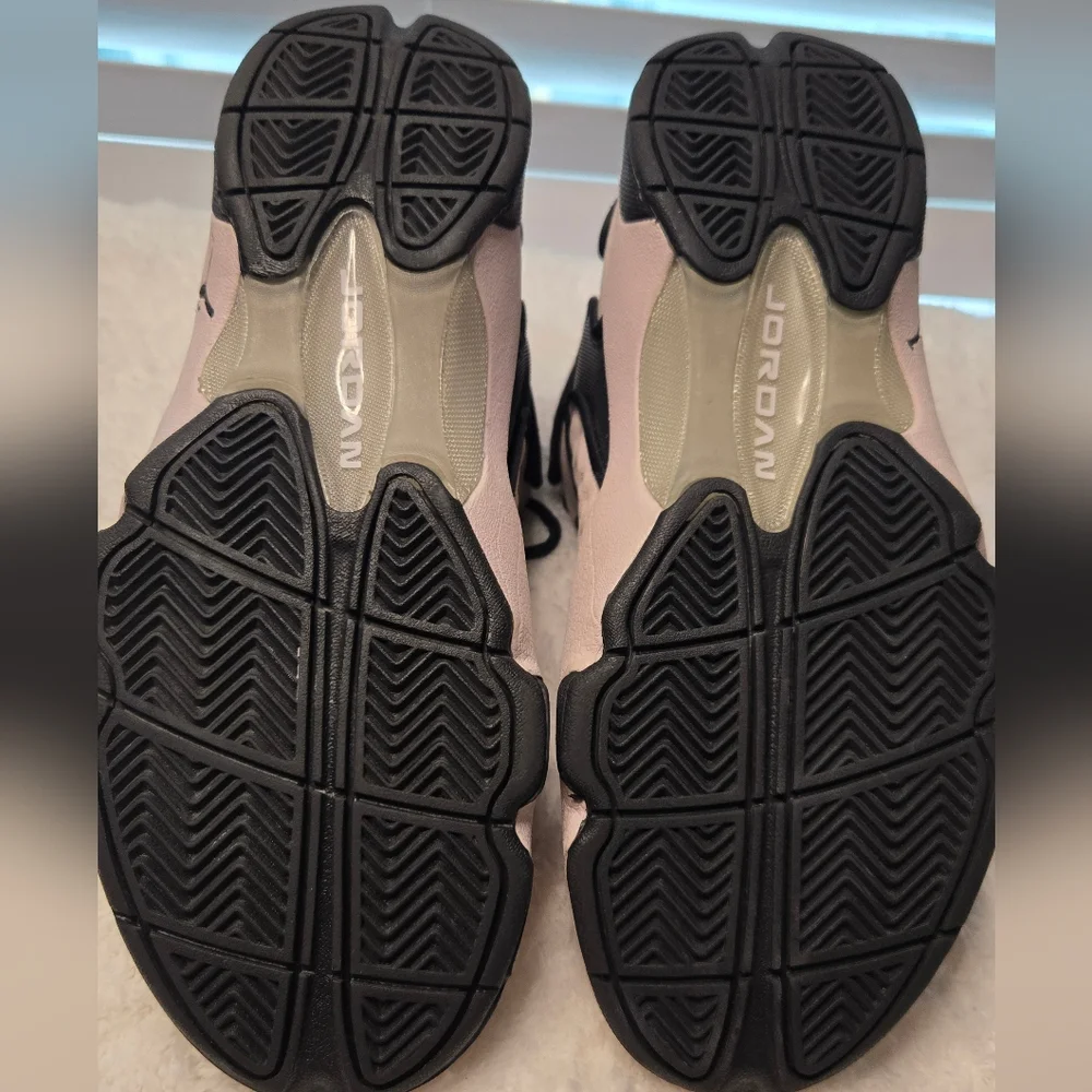 Jordan Women's Athletic Shoes - Black and Cream